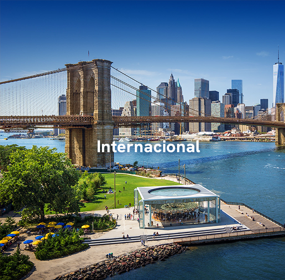 Filtrar por destinos internacionales