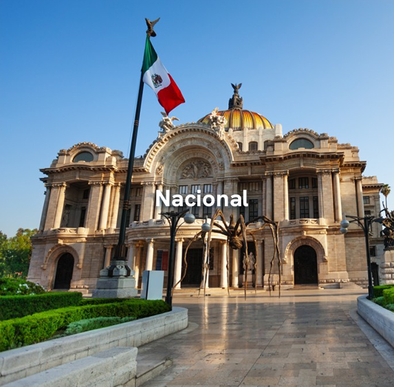 Filtrar por destinos nacionales