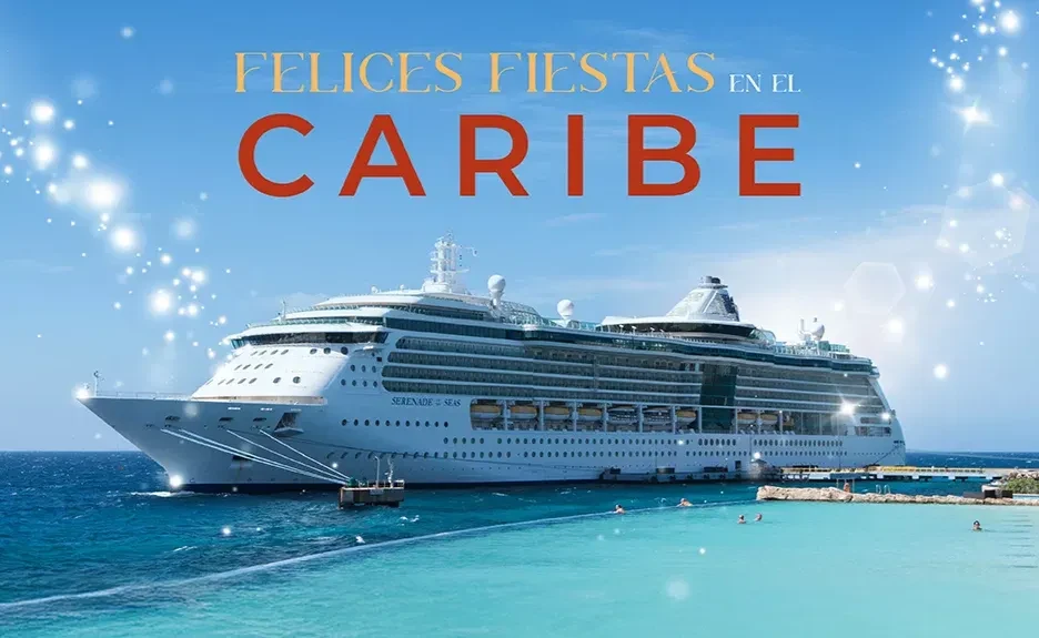 Felices fiestas en caribe